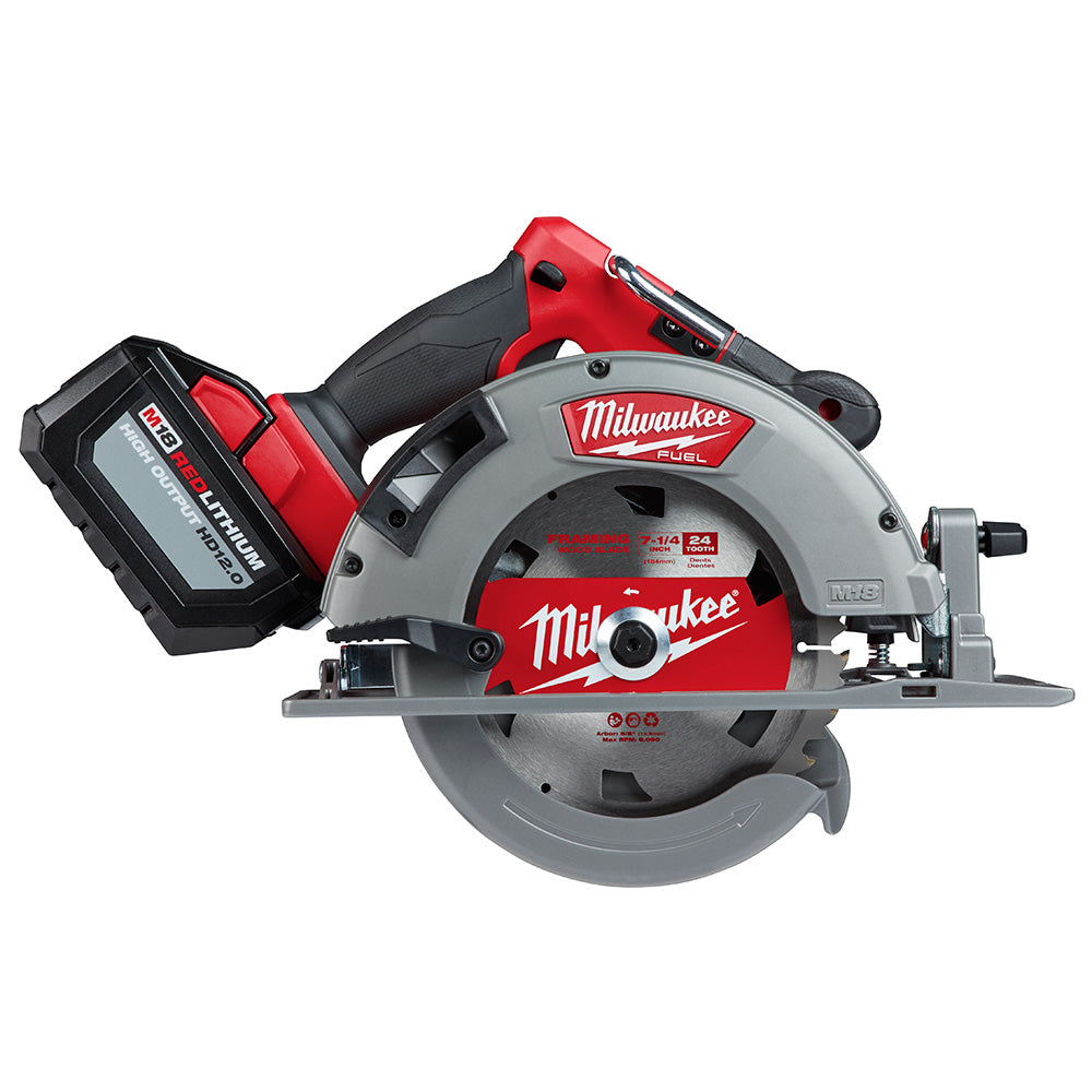 Milwaukee M18 FUEL 7-1/4 Inches High - Performance Circular Saw Kit for Carpenters, Remodelers, and General Contractors