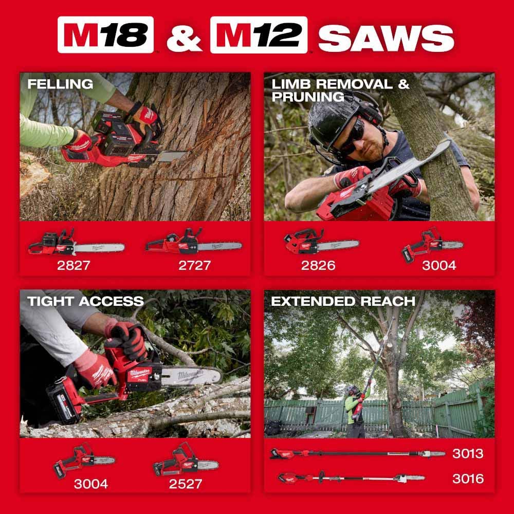 Milwaukee M18 FUEL 20-Inch Dual Battery Chainsaw Kit with High - Performance Features