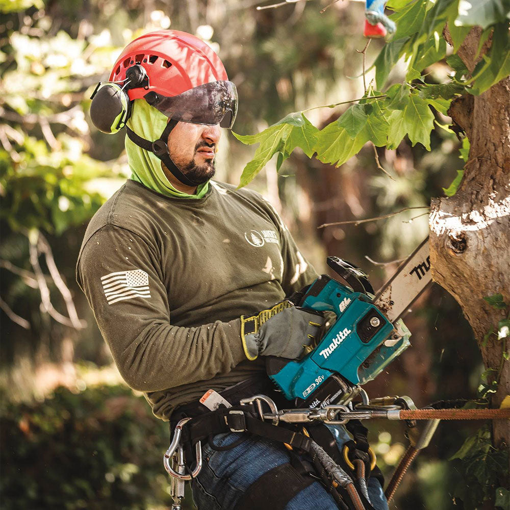 Makita 18V X2 (36V) LXT Brushless 16-Inch Top Handle Cordless Chain Saw Kit for Professional Tree Care