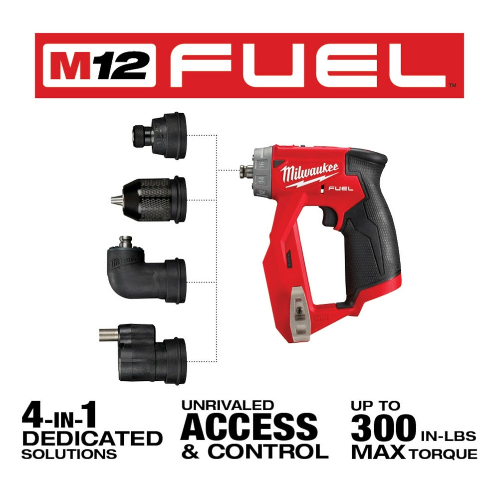 Milwaukee M12 FUEL 2505-20 Installation Drill and Driver Tool-Only for Versatile Drilling and Fastening Tasks