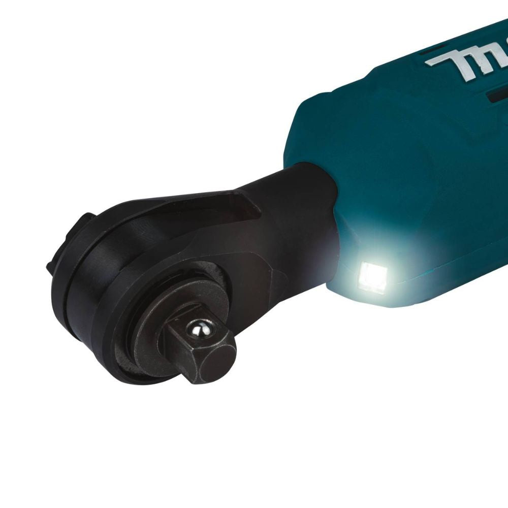 Makita 18V LXT Cordless Ratchet Kit with 2.0Ah Battery, Interchangeable Anvils & LED Light