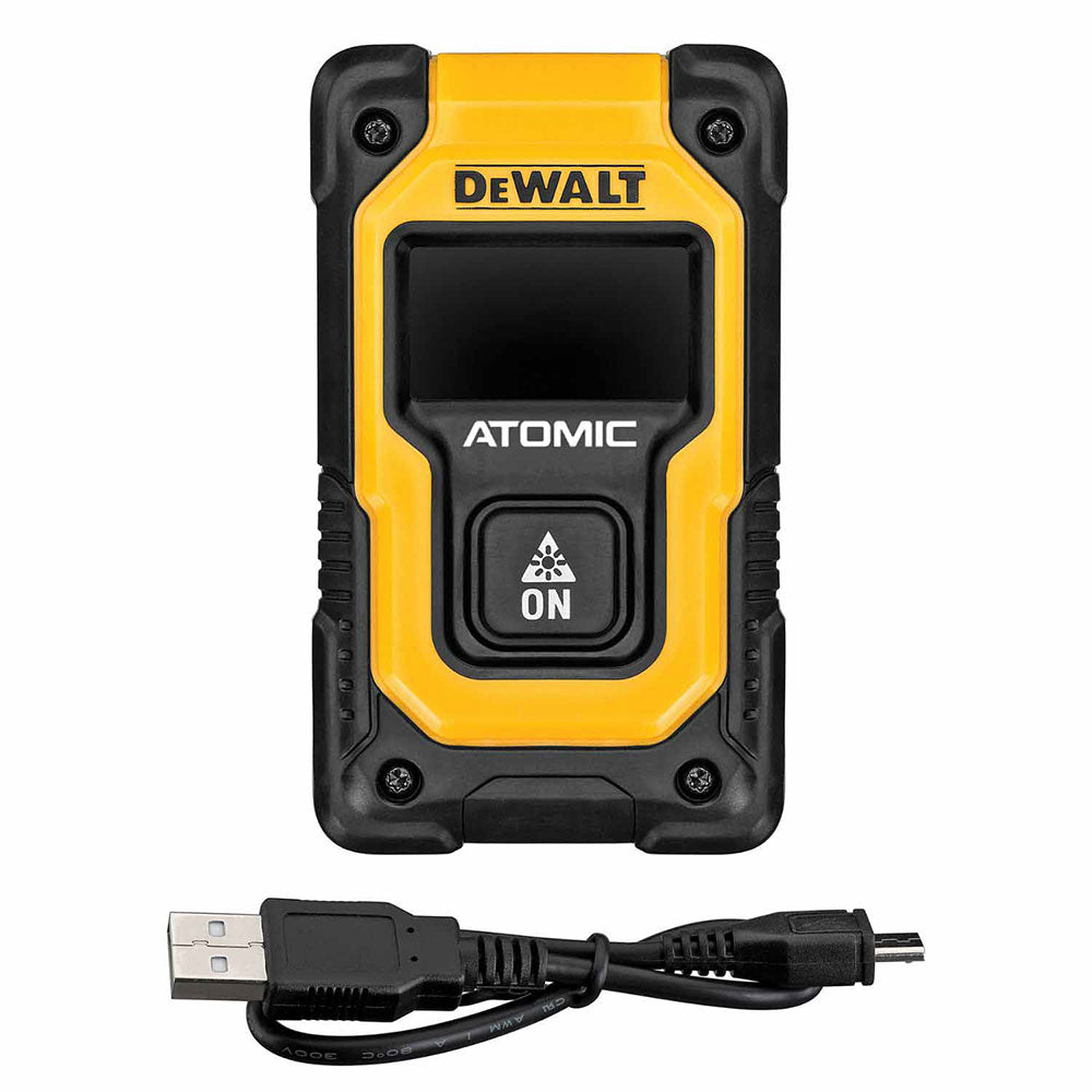 DeWalt DW055PL ATOMIC COMPACT SERIES™ 55-Foot Portable Pocket Laser Distance Measurer for Precise Measurements