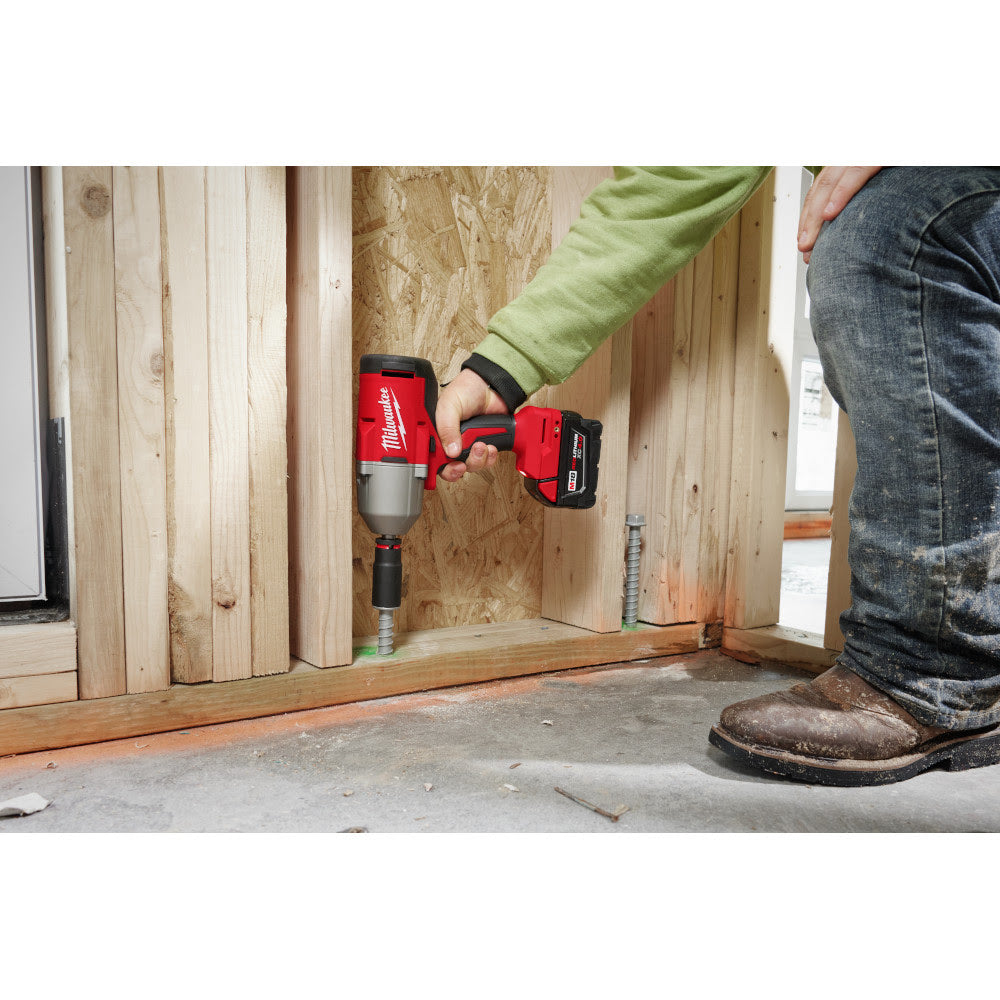 Milwaukee 2666-20 M18 Cordless Brushless 1/2 Inch High Torque Impact Wrench with Friction Ring for Enhanced Productivity