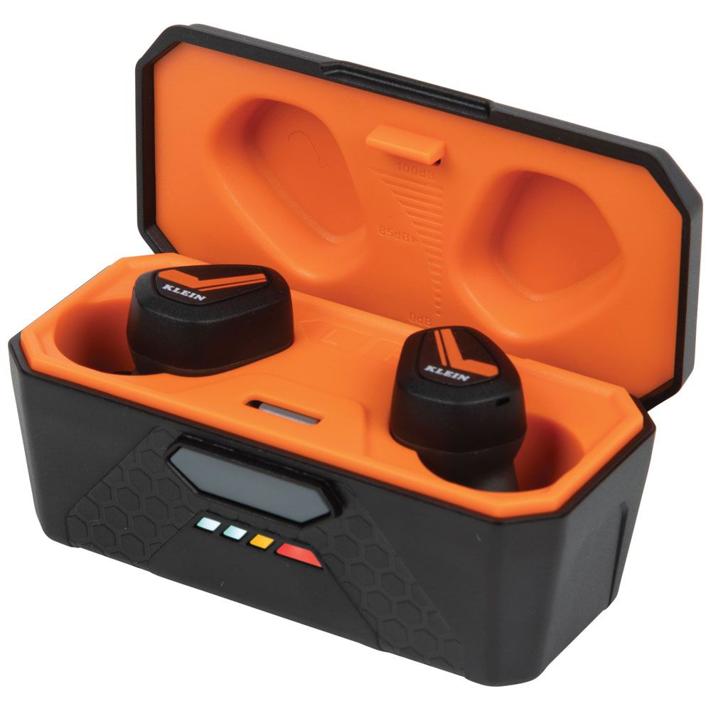 Klein AESEB1 High - Quality Bluetooth Jobsite Earbuds with 28 NRR