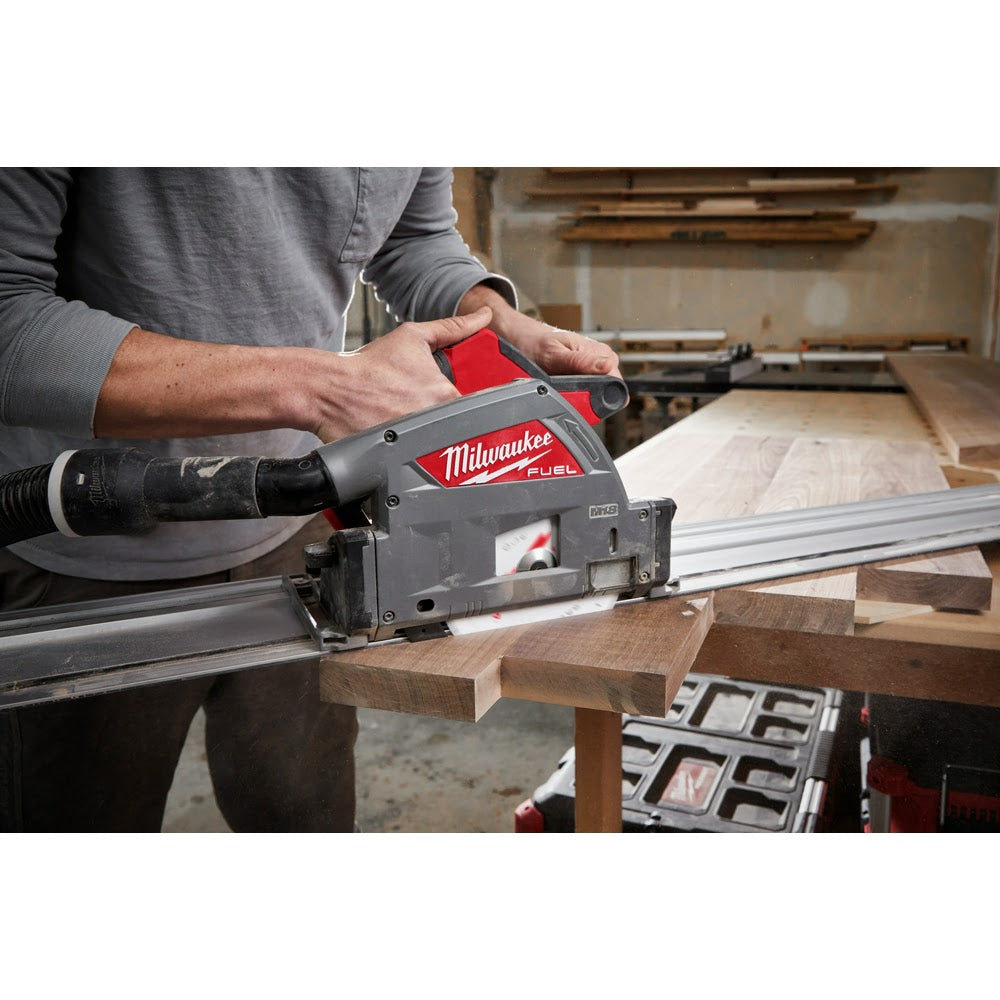 Milwaukee M18 FUEL 6-1/2 Inch High-Power Plunge Track Saw for Professionals