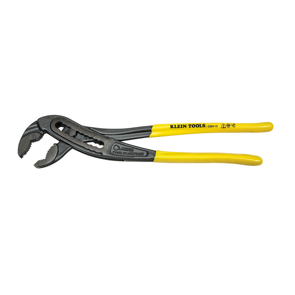 Klein Classic Klaw D504-10 10-Inch Pump Pliers for Maximum Torque