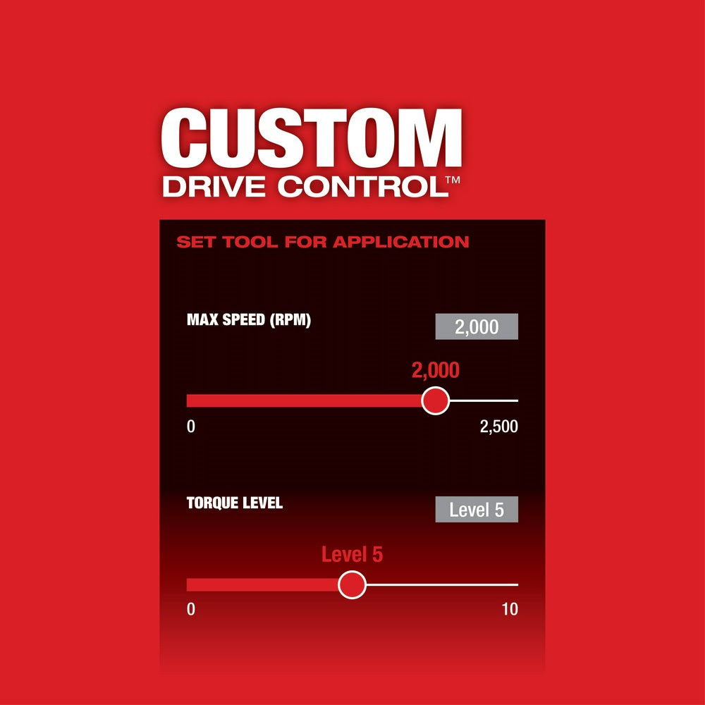 Milwaukee M18 FUEL 1/2 Compact Impact Wrench with Pin Detent & ONE-KEY (Bare Tool)