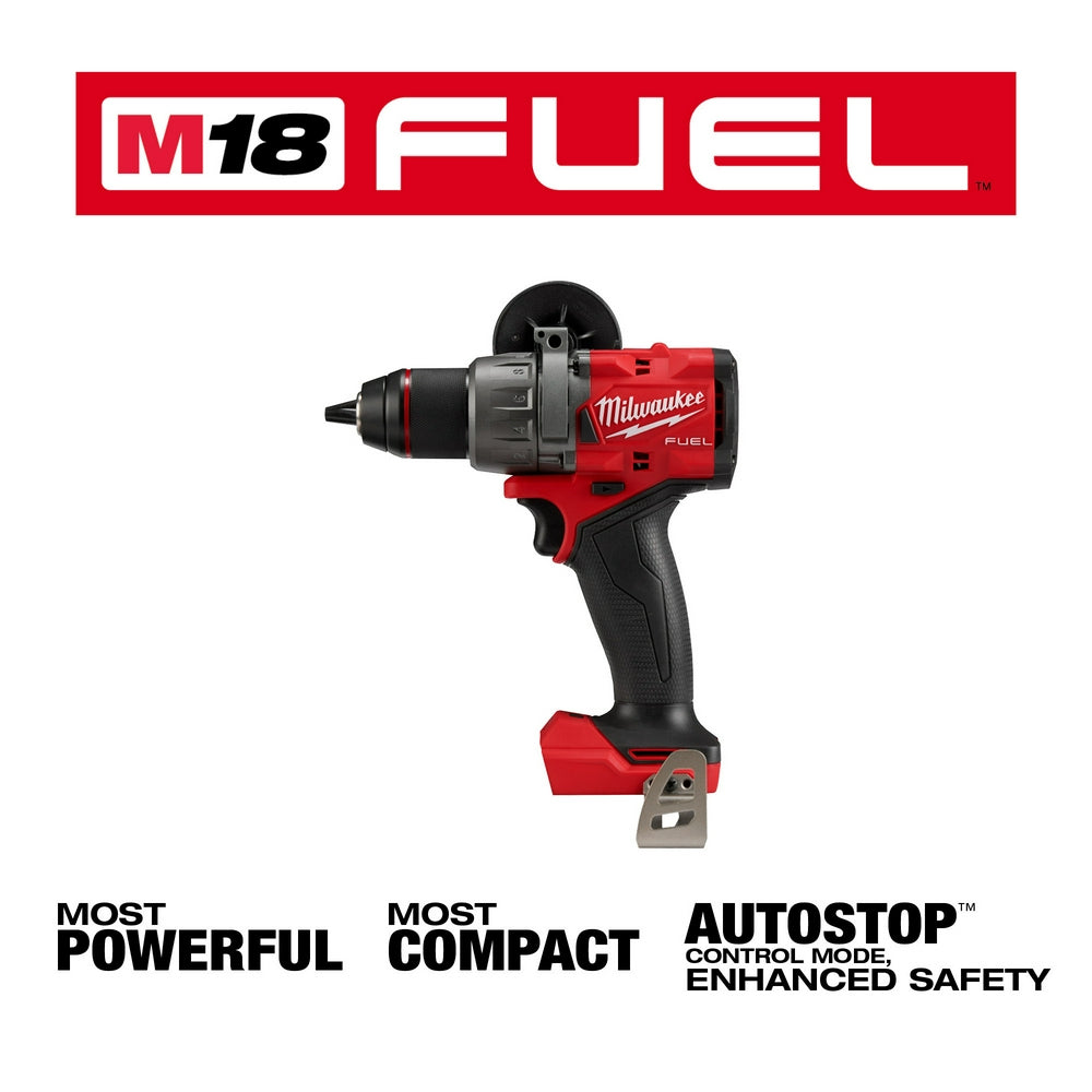 Milwaukee M18 FUEL 1/2 Inch Cordless Hammer Drill/Driver - 2904-20 Model for High - Performance Drilling