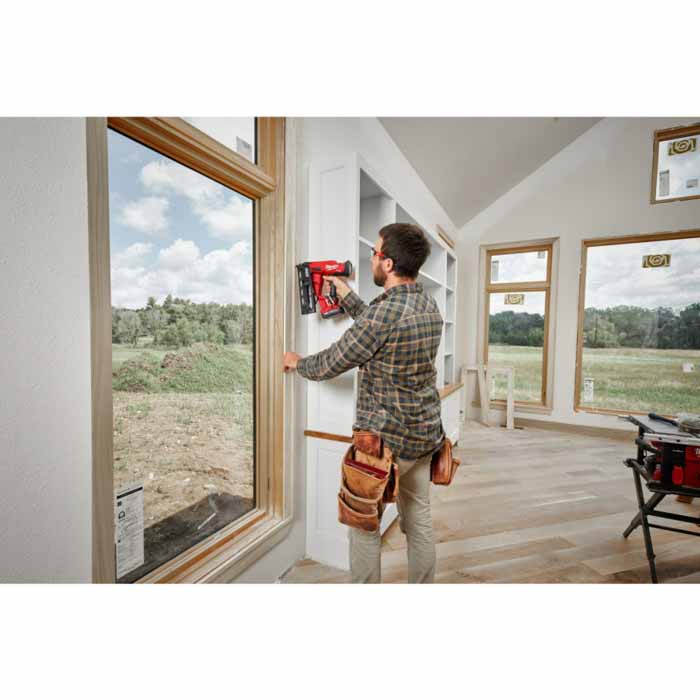 Milwaukee M18 FUEL™ 16 Gauge Angled Finish Nailer for High - Productivity Jobs