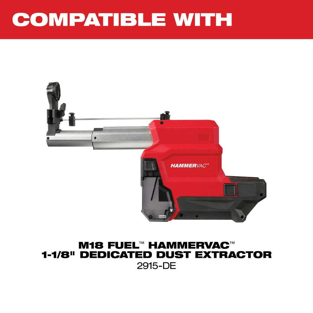 Milwaukee M18 FUEL 1-1/8 SDS Plus Cordless Rotary Hammer Bare Tool
