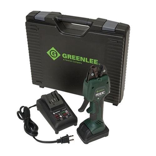 Greenlee 110V Micro Crimping Tool Kit with 12mm Jaw and PowerSense