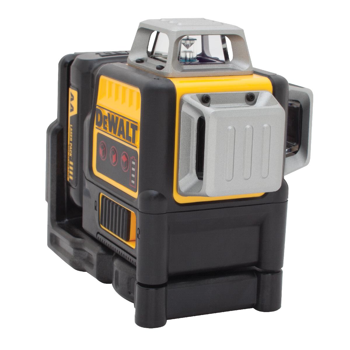 DeWalt DW089LR 12V Cordless Red Line Laser with Three 360 Degree Projection for Room Layout and Leveling
