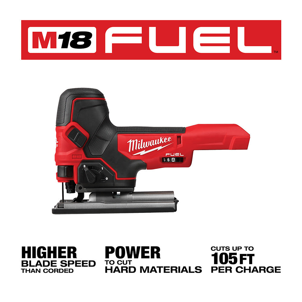 Milwaukee M18 FUEL 2737B-20 Barrel Grip Bare Jig Saw - High - Performance Cutting Tool