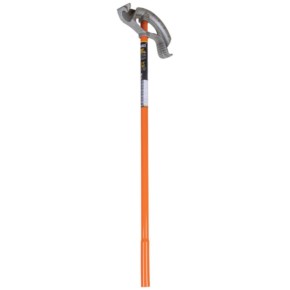 Klein 51607 3/4 EMT Aluminum Conduit Bender with Innovative Angle Setter