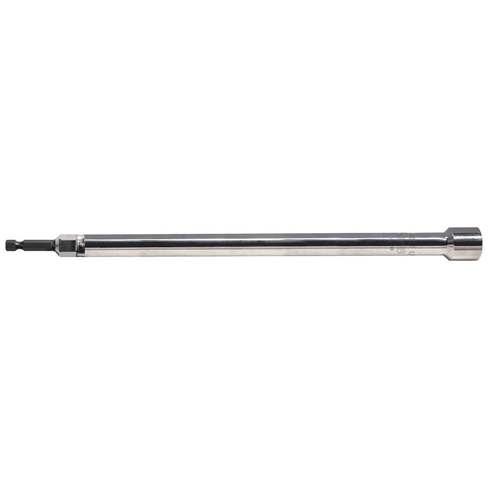 Klein 9/16 Inch Power Nut Driver with 10-Inch Length for Long Bolts, Studs or Threaded Rod
