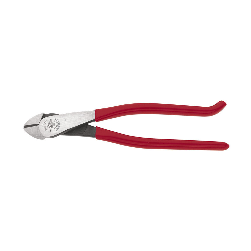 Klein Tools High-Leverage 8-Inch Diagonal-Cutting Pliers for Ironworkers, Ideal for Soft Annealed Rebar Tie Wire