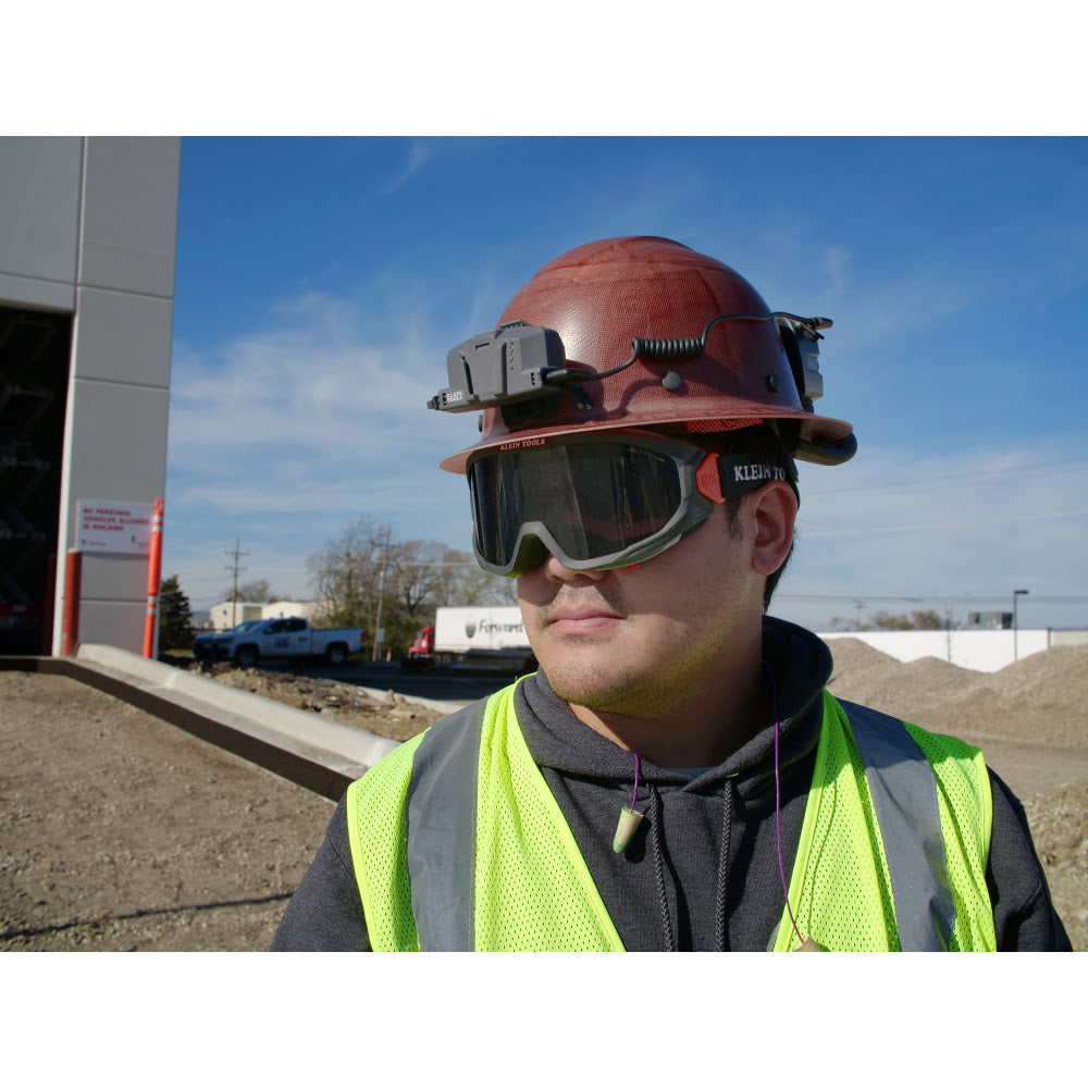 Klein Professional Safety Goggles with Gray Tinted Optical Class-1 Lenses for Superior Eye Protection