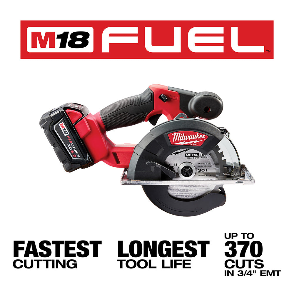 Milwaukee M18 FUEL 5-3/8 to 5-7/8 Compact Lightweight Metal Circular Saw Bare Tool