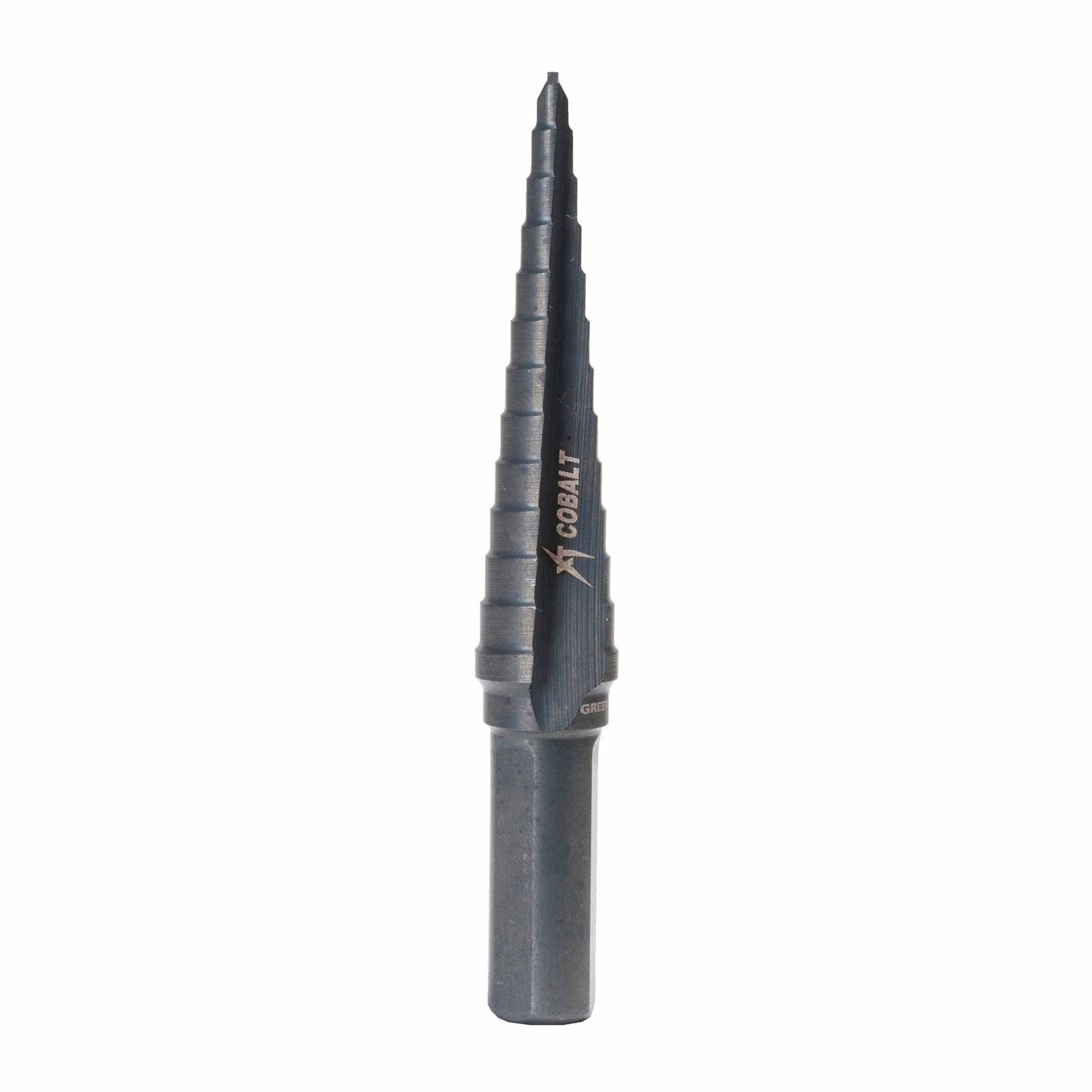 Greenlee 34401C #1 Cobalt KwikStepper Step Drill Bit for Multiple Materials