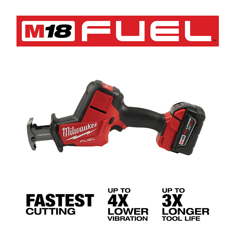 Milwaukee M18 FUEL 2719 - 21 High - Performance One - Handed Hackzall Kit