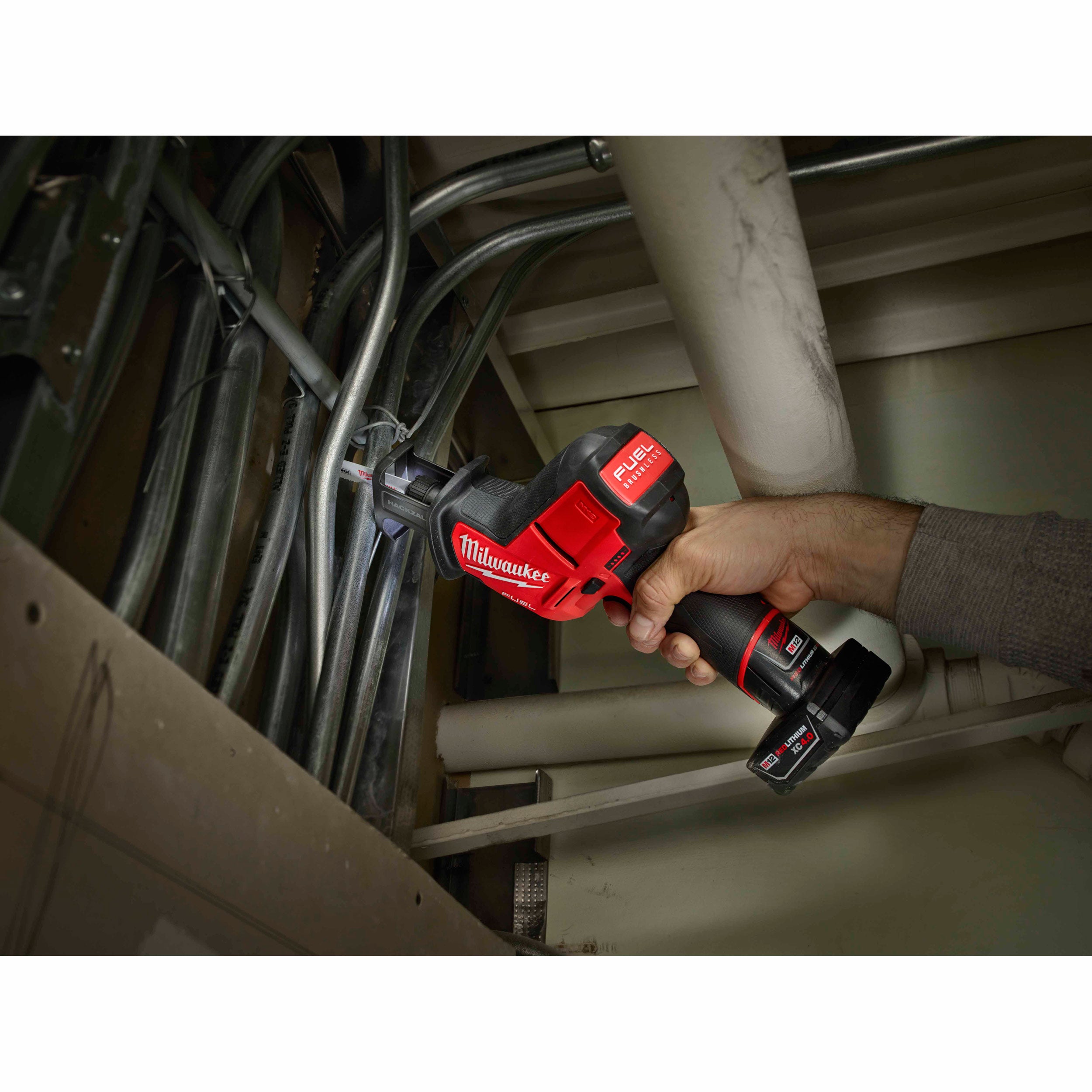 Milwaukee M12 FUEL HACKZALL Reciprocating Saw Kit 2520 - 21XC for High - Performance Cutting