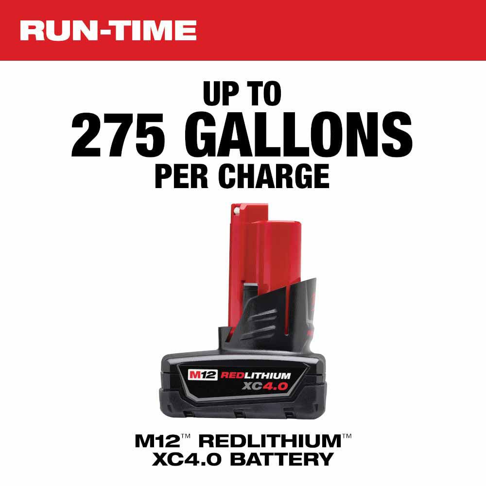 Milwaukee M12 2579-20 Stick-Type Water Transfer Pump for Efficient Liquid Movement