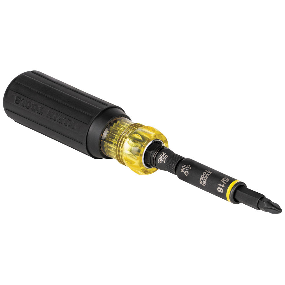 Klein 32500HD 11-in-1 Impact Rated Multi-Purpose Screwdriver and Nut Driver Set
