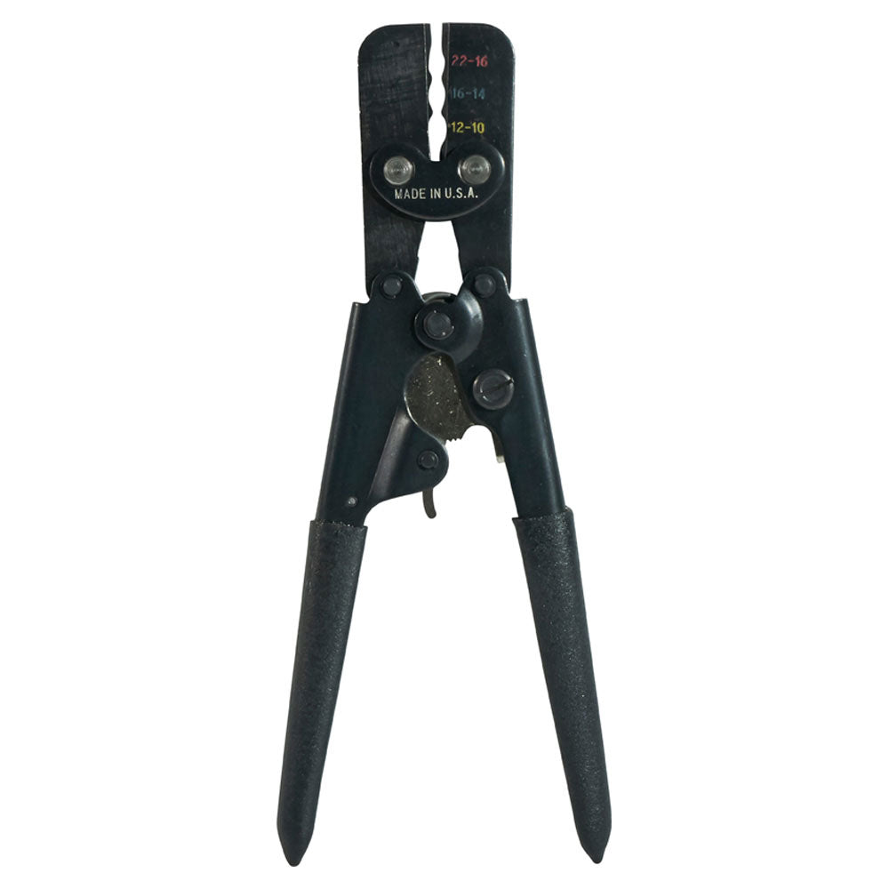 Klein T1715 Full - Cycle Insulated Terminal Ratcheting Crimper with Color - Coded Markings