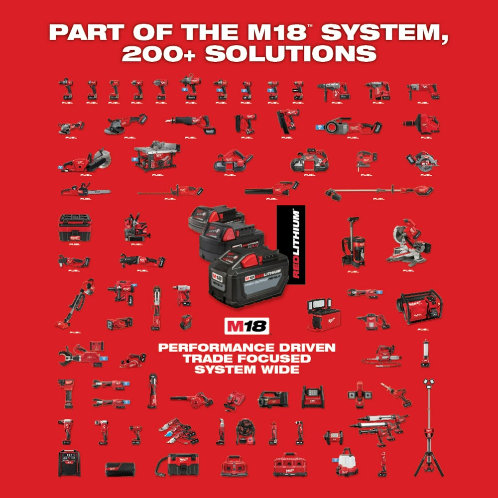 Milwaukee M18 FUEL 6-1/2 Inch Plunge Track Saw Kit for Professional Carpenters and Remodelers