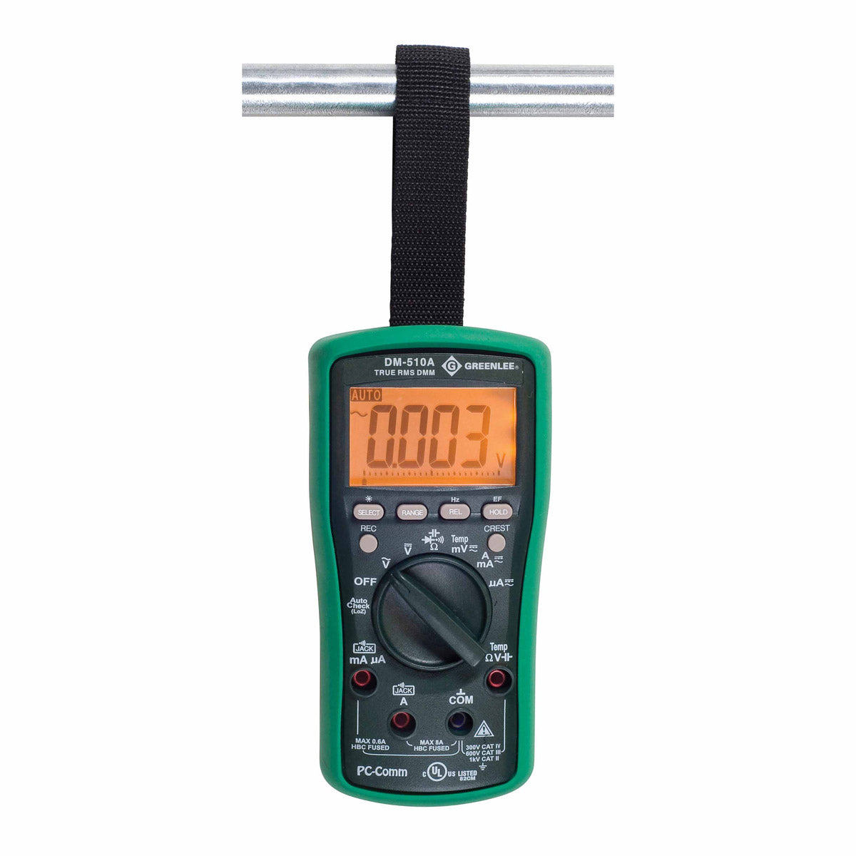 Greenlee Digital Multimeter Model DM - 510A for Electrical Testing