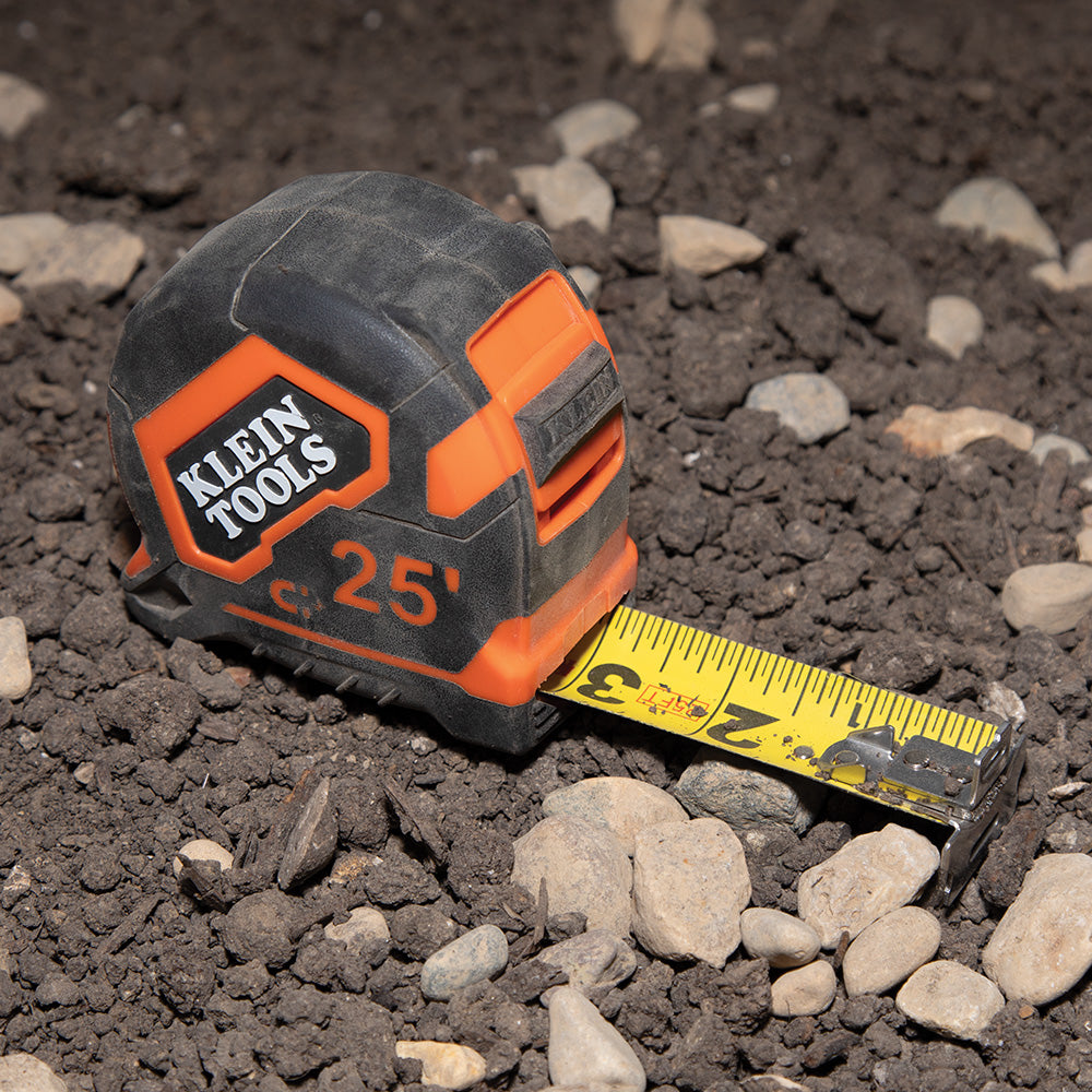 Klein 9225 25-Foot Double-Hook Magnetic Tape Measure with 13-Foot Standout