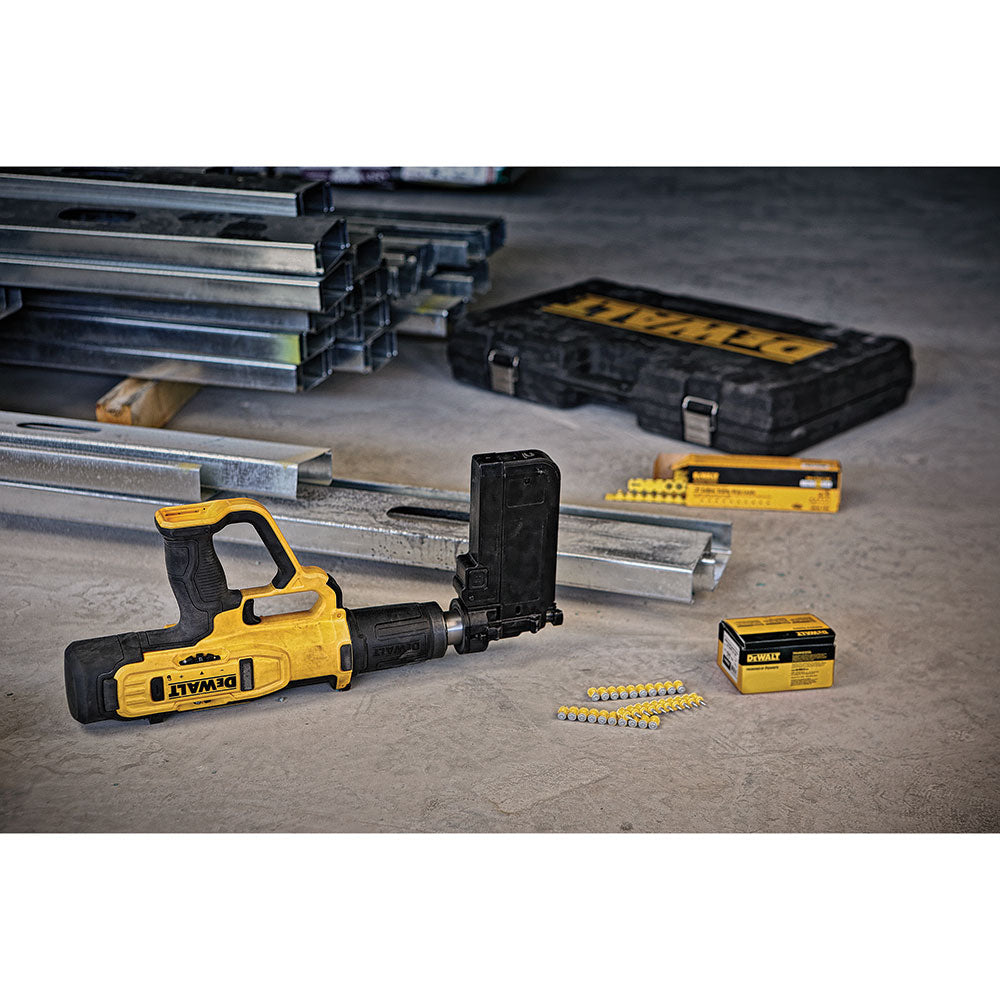 DeWalt DFD270MK Professional Fully Automatic .27 Caliber Powder-Actuated Tool Set with Magazine and Single Shot Kit for Commercial Use