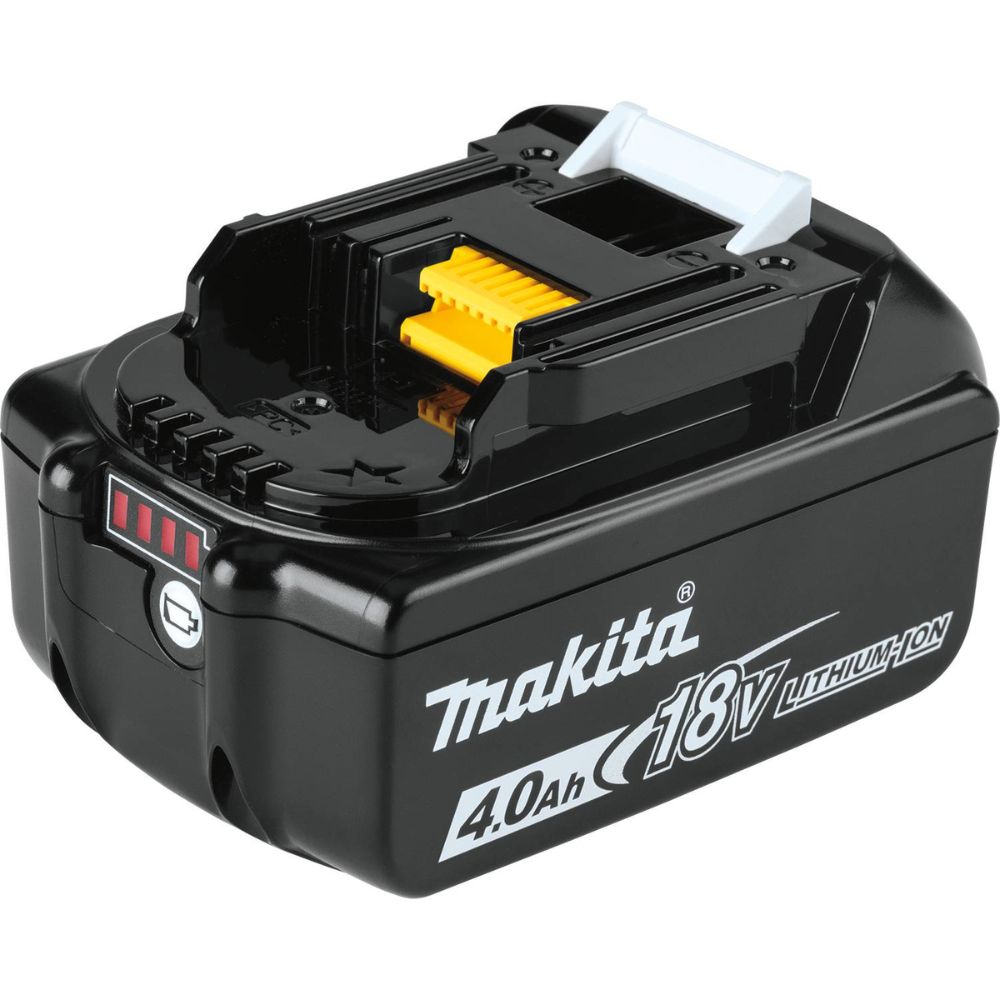 Makita XUX02SM1X4 18V LXT Lithium-Ion Brushless Cordless Couple Shaft Power Head Kit for Gardening - Comes with 13-Inch String Trimmer and 10-Foot Pole Saw Attachments, One 4.0Ah Battery Included