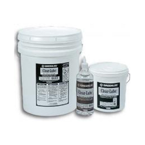 Greenlee CLR-5 Clear Lube™ Electrical and Datacom Cable Pulling Lubricant - 5 Gallon Container