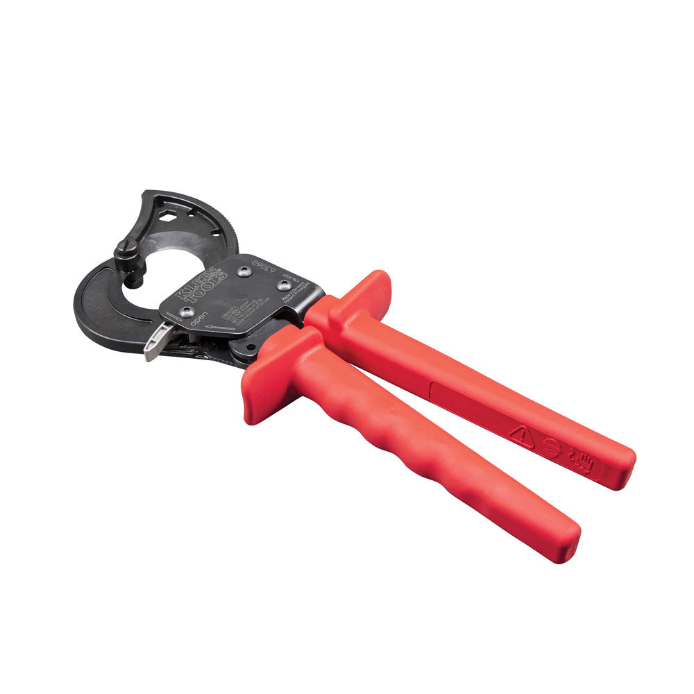 Klein High - Quality Ratcheting Cable Cutter Model 63060 for Copper and Aluminum Wires