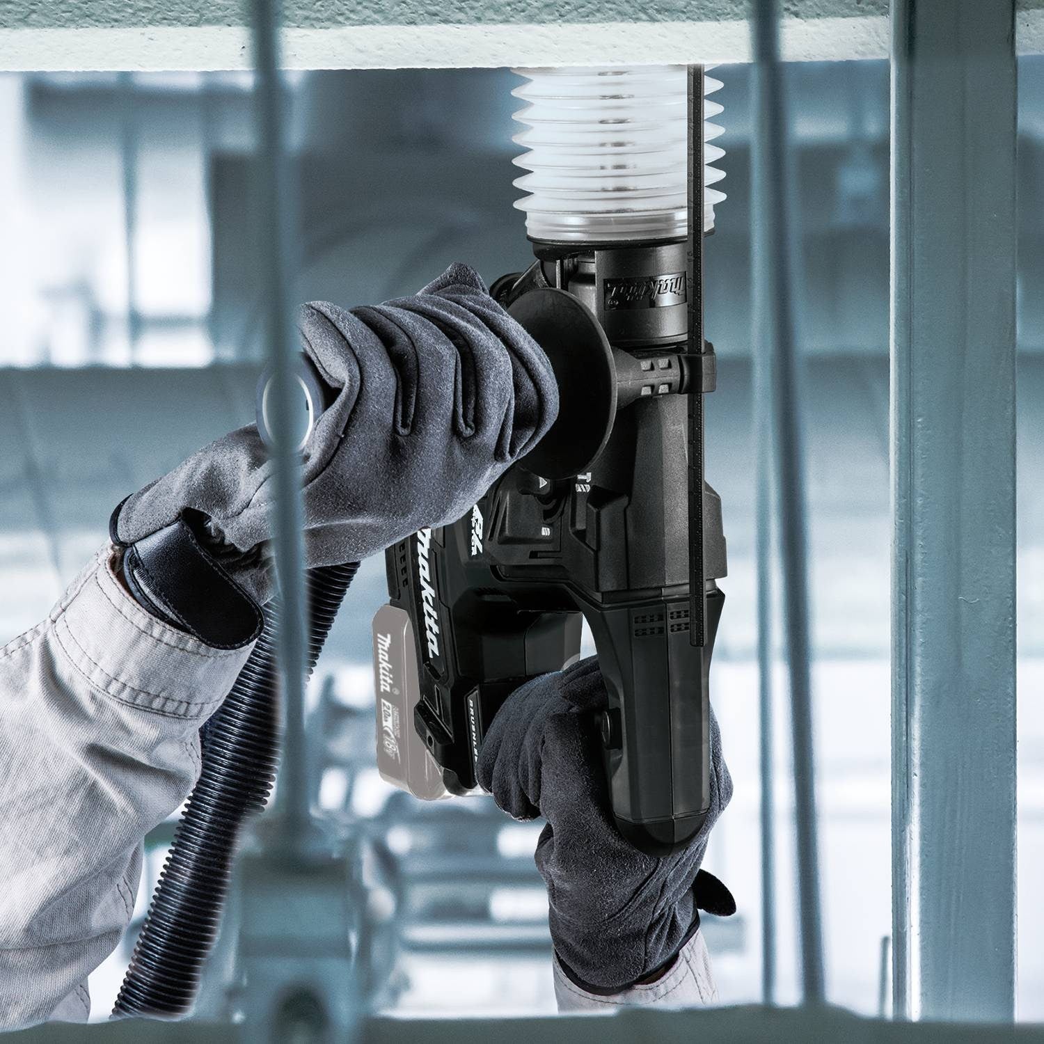 Makita 18V LXT Sub-Compact Brushless Rotary Hammer Drill, Model XRH06ZB with 11/16-inch Capacity