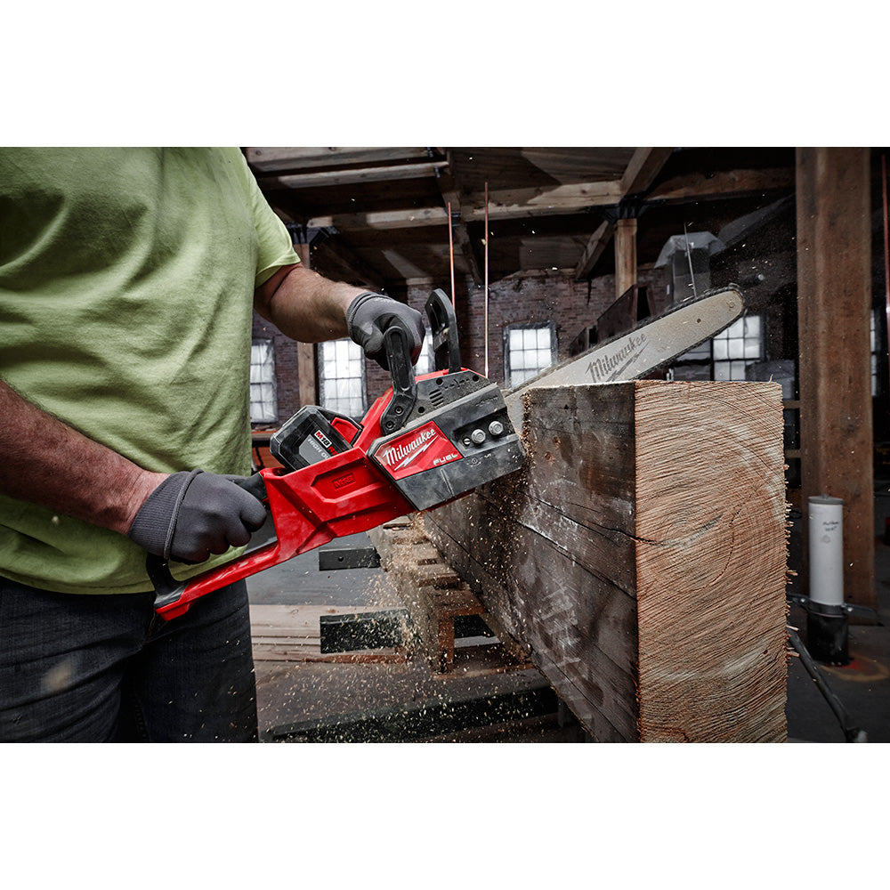 Milwaukee M18 FUEL 16-Inch Cordless Chainsaw (Tool Only) - High - Performance for Pros