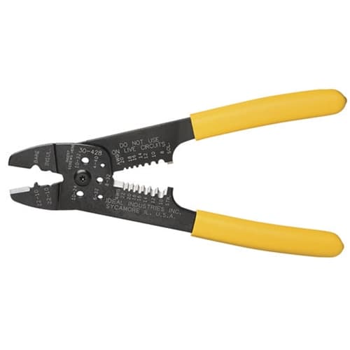 IDEAL Professional Combination Crimp and Wire Stripping Tool - Model 30 - 428