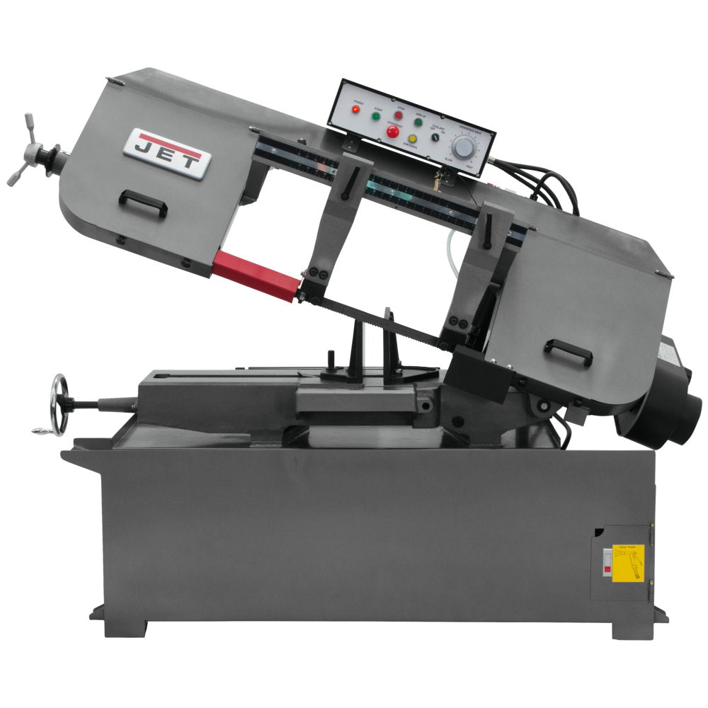 JET Brand Semi - Automatic Horizontal Bandsaw Model HBS - 1321W with 13 x 21 Cutting Capacity